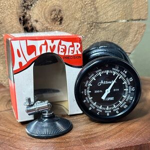 *NOS* Safesport Vintage Model 1400 Altimeter